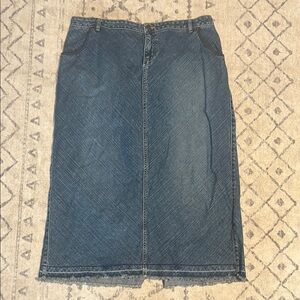 Cato Denim Blue Women's Skirt size 18W
